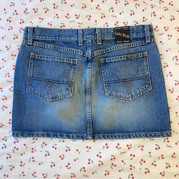 Lucky Brand Jean Skirt - Picture 3 of 5